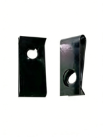 152342 Clip en U noir à ressort pour écrou, attache métallique de type U pour automobile, classe 4.8 et 6.8, clips de type hexagonal