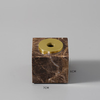 Vente chaude Petite Pierre De Marbre Noir Naturel Porte-Bâton D'encens Bouteille Pot D'encens Huile Essentielle Diffuseur D'arôme