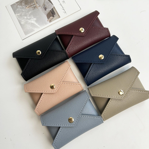 Nuovo arrivo portafoglio portamonete in pelle sintetica di alta qualità 3 taglie piccole buste da <span class=keywords><strong>donna</strong></span> pochette porta carte di credito - Product Image 1