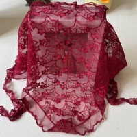 Foulard triangulaire en maille tricotée quatre saisons, accessoire pour cheveux à motif étoilé pour femme : voyage, plage et vacances