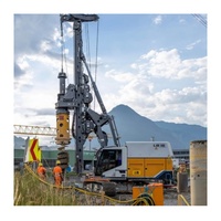 Crawler Mount efisiensi tinggi kinerja terbaik Rotary drill Rig Lieb-heer LB16