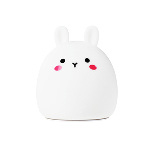 Lumière De Nuit d'enfants de Lapin Mignon Lampe Silicone Pépinière Bébé Kawaii Veilleuse - Product Image 5