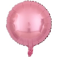 Globos de Mylar Redondos de 18 Pulgadas en Varios Colores al por Mayor para Decoración de Fiestas