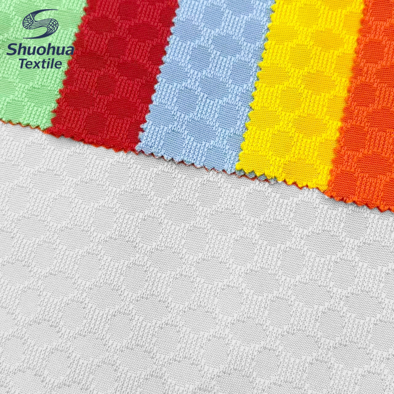 Breathable Stretch Knitted 100% Polyester Jersey Fabric Quick Dry for Basketball Soccer Uniforms