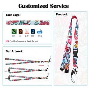 Custom Logo Wholesale <b>Polyester</b> <b>Lanyard</b> Card Holder Sublimation Woven <b>Lanyards</b> - Product Image 6