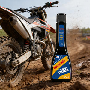 KEC 오토바이 연료 시스템 클리너 PEA 15:1 비율 연료 첨가제 엔진 성능 향상 및 연비 개선 3년 유효 50ml - Product Image 1