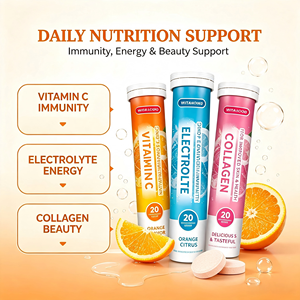 <span class=keywords><strong>Compresse</strong></span> Effervescenti Personalizzate di <span class=keywords><strong>Vitamina</strong></span> <span class=keywords><strong>C</strong></span> 1000mg, Bevanda Gassata <span class=keywords><strong>con</strong></span> Etichetta Privata per Integratori Alimentari - Product Image 3