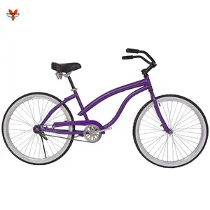 Vintage style 26 inch cruiser bicycle beach cruiser in powerful brake for sale