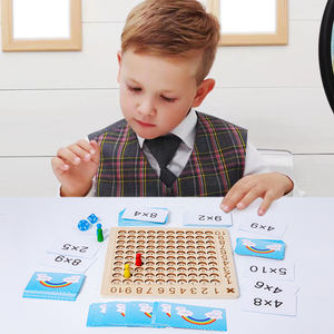 Juego <span class=keywords><strong>de</strong></span> Mesa Educativo <span class=keywords><strong>de</strong></span> Multiplicación para Niños, Juguetes <span class=keywords><strong>de</strong></span> Aprendizaje para Estimular el Cerebro Infantil - Product Image 2