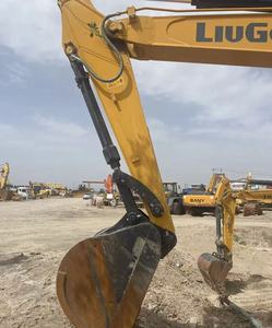 Excavatrice sur pneus jaune, équipement de construction robuste avec moteur Yanmar, puissance de 180 kW, forte puissance de creusement - Product Image 2