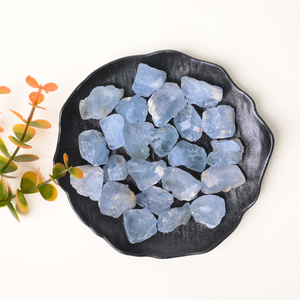 Piedra de Celestita Azul en Bruto, Cristal Irregular, Cristal Curativo al por Mayor - Product Image 3