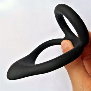 Groothandel Mannen Volwassen Seksspeeltjes Dubbele Haan Ring Siliconen & Tpe Materiaal Vertraagde Ejaculatie Penis Sporter - Product Image 6