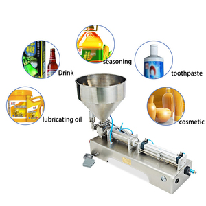 गर्म बिक्री अर्ध स्वचालित पिस्टन फिलर फिलर भरने मशीन पनीर शहद तेल भराव - Product Image 5