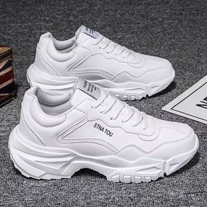 2025 Summer Men's Korean-Style Casual Sports <b>Shoes</b> Breathable White Torre <b>Shoes</b> Mesh Lining All-match Inner <b>Height</b> <b>Increasing</b> - Product Image 2