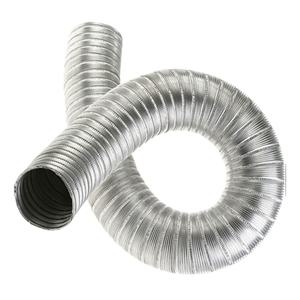 HVAC 25ft צריכת אוויר Helix צינור פליטה Inline מאוורר מסנן CFM גמיש להלביש מייבש Vent צינור אלומיניום צינור - Product Image 1