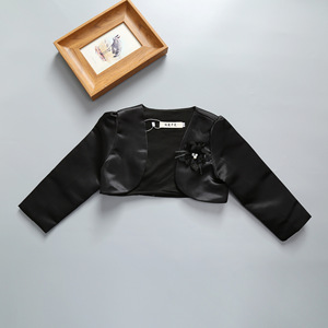 GE Flower Girl Sunblock Blanco <span class=keywords><strong>Rojo</strong></span> Cardigan Kid Graceful Wedding Party chal Nupcial Shawl <span class=keywords><strong>Bolero</strong></span> - Product Image 3