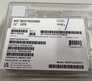Intel P5520 1,92tb U. 2 SSD NVMe PCIe Gen4 Berkinerja Tinggi untuk Beban Kerja yang Banyak Membaca - Product Image 1