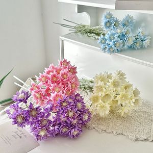 ดอกบัวหิมะประดิษฐ์ยาสุโนบุ ก้านเดี่ยว สีขาว ชมพู ฟ้า ม่วง สำหรับตกแต่งงานแต่งงาน ตกแต่งบ้าน จัดดอกไม้ - Product Image 1