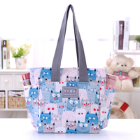 Sac à bandoulière multi-poches de taille moyenne, imperméable, imprimé numériquement, doublure TC, taille personnalisée pour usage quotidien décontracté, vente en gros OEM