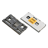 Connecteur de carte intelligente SMT à 8 broches MUP haute durabilité, adaptateur de carte, prise pour équipement bancaire, terminal de point de vente, etc.