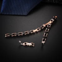 Accessoires de mode Bracelet en bois en acier inoxydable réglable personnalisé Bijoux pour hommes Bracelets en bois de santal personnalisés