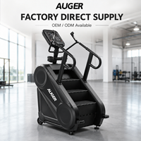 Máquina Escaladora Comercial AUGER de Alta Resistencia, Stepmill, Escaladora, Equipo de Cardio para Gimnasio y Centro de Fitness AUGER