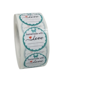 กาวขอบคุณสั่งซื้อสติกเกอร์ที่มีไอคอนความ<span class=keywords><strong>รัก</strong></span>ฉลากบรรจุภัณฑ์สำหรับผลิตภัณฑ์ในครัวเรือน - Product Image 5