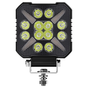 Vente en gros de phares de travail LED de 4 pouces 12-80V, étanches, avec éclairage spot LED DRL, phares de conduite pour moto, camion, SUV, tout-terrain - Product Image 1