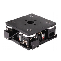 Plateau linéaire à trois axes de haute précision XXY YK-XXY150P-2-617 avec roulement UVW et moteur pour panneaux LCD semi-conducteurs