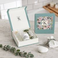 Boîte cadeau à rabat magnétique haut de gamme avec logo personnalisé, parfum, cosmétiques, impression personnalisée en quadrichromie avec estampage à chaud UV, vente en gros