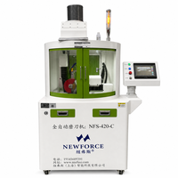 Affûteuse de fraises CNC entièrement automatique NFS-420-C avec écran tactile LCD certifiée CE