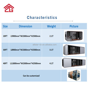 Maison moderne de <span class=keywords><strong>luxe</strong></span> en conteneur, fabrication directe d'usine Apple Cabin Container, maisons en conteneur personnalisées, maison miniature multifonctionnelle, maison élégante - Product Image 4