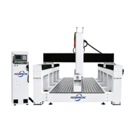 Fresadora CNC de 4 Ejes Jinan Mosencnc 2030, Máquina de Tallado de Madera 3D con Eje Rotatorio, 2 Años de Garantía