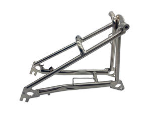 <span class=keywords><strong>Brompton</strong></span> Horquilla trasera universal <span class=keywords><strong>Bicicleta</strong></span> plegable Acero al cromo molibdeno Horquilla trasera galvanizada <span class=keywords><strong>Brompton</strong></span> - Product Image 1