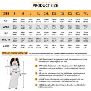 Dropshipping Vêtements Polynésien Tribal Print Bodycon Lady Dress Custom Plus Size Elegant Crew Neck Women's Long-Sleeve Dresses - Product Image 6