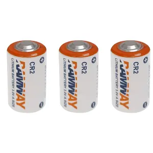 RAMWAY 850MAh แบตเตอรี่ที่ไม่สามารถชาร์จใหม่ได้3.0V แบตเตอรี่ CR2สำหรับเครื่องตรวจจับควัน