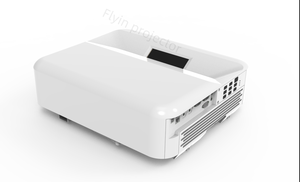 FLYIN Ultra courte portée 4500 ANSI Lumens cinéma éducatif <span class=keywords><strong>salle</strong></span> <span class=keywords><strong>de</strong></span> classe d'affaires <span class=keywords><strong>salle</strong></span> <span class=keywords><strong>de</strong></span> <span class=keywords><strong>réunion</strong></span> 3lcd Laser 4K <span class=keywords><strong>projecteur</strong></span> - Product Image 3