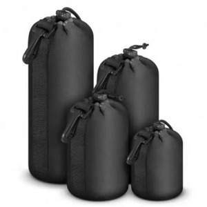 Échantillon gratuit - Pochette pour objectif d'appareil photo reflex numérique en néoprène imperméable et antichoc - Sac de protection pour appareil photo - Product Image 1