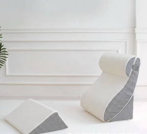 Le dossier du lit de la <span class=keywords><strong>femme</strong></span> <span class=keywords><strong>enceinte</strong></span> peut être ajusté <span class=keywords><strong>pour</strong></span> soutenir la taille avec un coussin incliné et un coussin <span class=keywords><strong>pour</strong></span> les jambes - Product Image 1