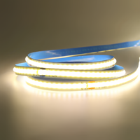 Bande LED COB sans driver 220V, lumière LED 110V 230V, bande LED sans driver, blanc chaud, sans points, bande LED flexible