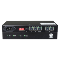 4 E1 TDM sobre IP/10/100M ethernet convertidor de protocolo