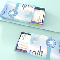 Tira de blanqueamiento dental 5D, tiras no tóxicas para blanquear los dientes, etiqueta privada sin peróxido