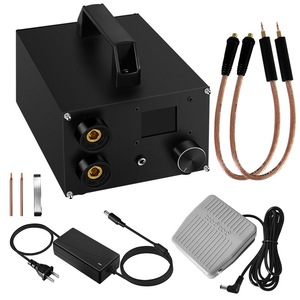 Soudeuse par points 100 W 220 V pour batterie 18650, machine à souder le nickel DIY avec pédale et câbles - Product Image 1