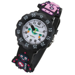 रोबोट पैटर्न फैशन डिजिटल प्रदर्शन कलाई घड़ी लड़कों के लिए वाटरप्रूफ <span class=keywords><strong>3</strong></span> बार बच्चों के खेल आकर्षण क्वार्ट्ज आंदोलन pvc बैंड ओएम/ओडम - Product Image 4