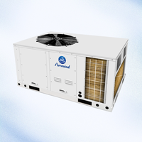 Unité de climatisation monobloc de toit triphasée 380-415V 5,5 tonnes 22kW 50Hz R410A pour magasins de détail, bureaux et projets de bâtiments en Afrique