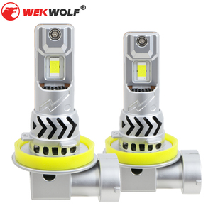 Venta al por mayor <span class=keywords><strong>de</strong></span> fábrica: Bombillas LED para faros delanteros <span class=keywords><strong>de</strong></span> coche, sistema <span class=keywords><strong>de</strong></span> <span class=keywords><strong>luz</strong></span> automático inalámbrico Canbus 1:1 Plug and Play, 28W 2800LM, todo en uno, 12V, H11 9005 9006 - Product Image 1