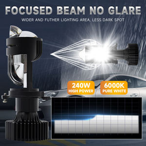 Projecteur de phare LED Y3 H4 super lumineux 240W 6000K 15000 Lumens, ajustement universel, garantie 3 ans, accessoires automobiles - Product Image 6