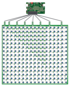 Legact tùy chỉnh mật độ cao độ nhạy cao linh hoạt siêu mỏng mảng loại piezoresistive fsr cảm biến cảm biến áp suất - Product Image 6