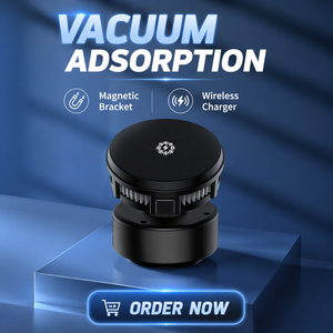 Produits les mieux classés, support magnétique sans fil pour <span class=keywords><strong>voiture</strong></span> avec charge rapide 15W, chargeur de téléphone - Product Image 1