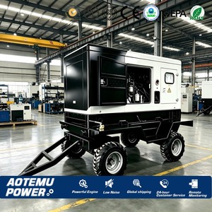 Generador Diésel Silencioso Móvil con Estructura <span class=keywords><strong>de</strong></span> Reducción <span class=keywords><strong>de</strong></span> Ruido <span class=keywords><strong>de</strong></span> 30kva, 40kva, 50kva, 60kva, 100kva, 150kva, 200kva, 250kva - Product Image 3